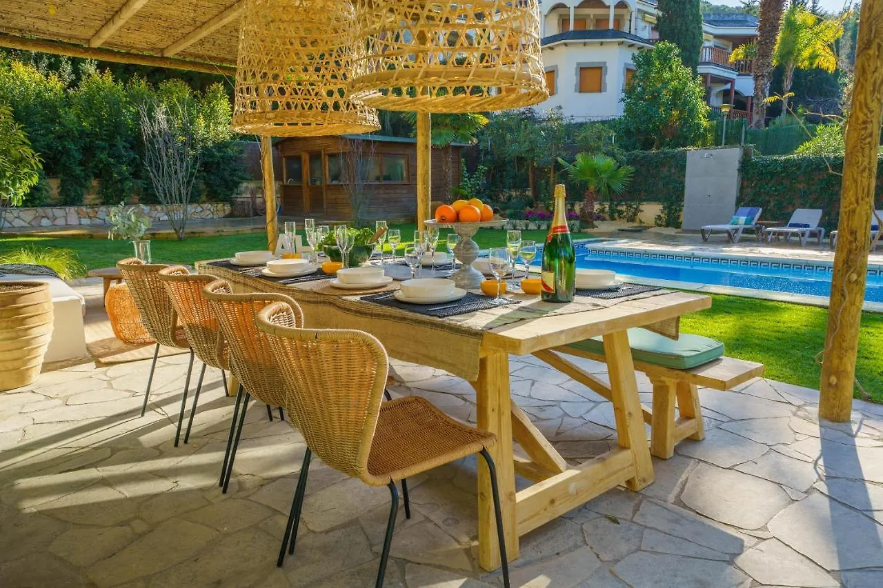 By The Sea Lux House - Gran Piscina En Playa Fenals Villa Lloret de Mar Spain